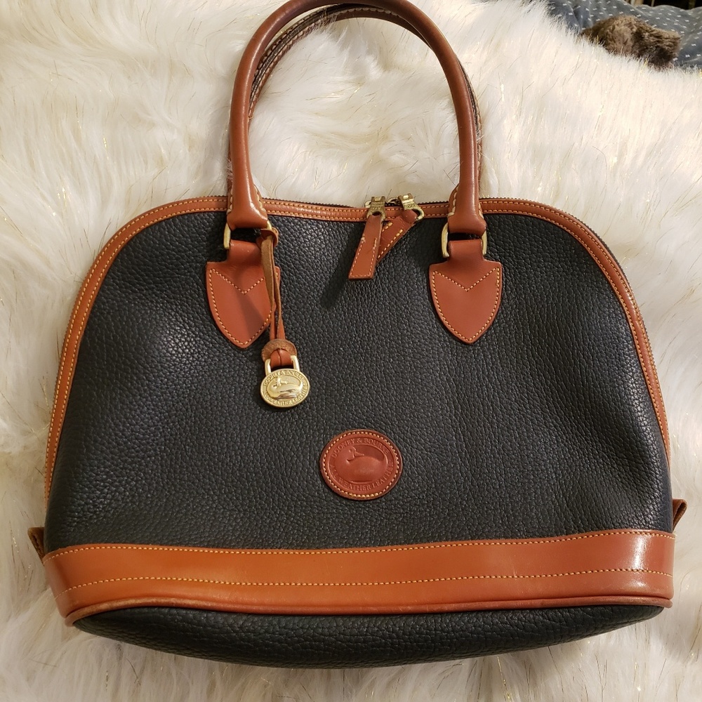 DOONEY & BOURKE VINTAGE AWL NORFOLK BAG